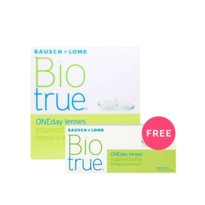 Biotrue ONEday - Get Pack Of 30 Free 90+30 Lenses - Daily